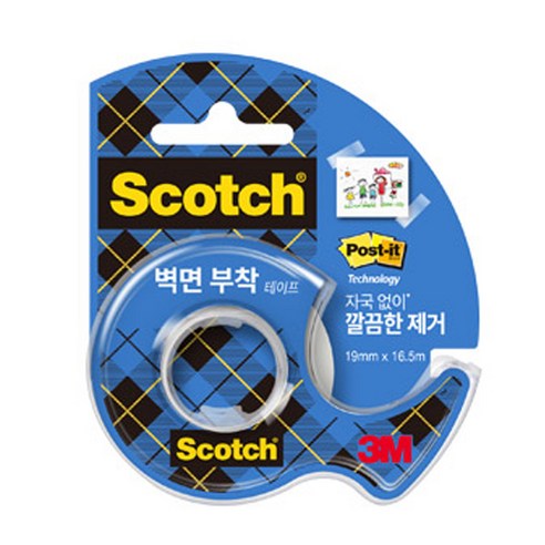 3M/벽면부착테이프/183/19mmX16.5m 썸네일 2