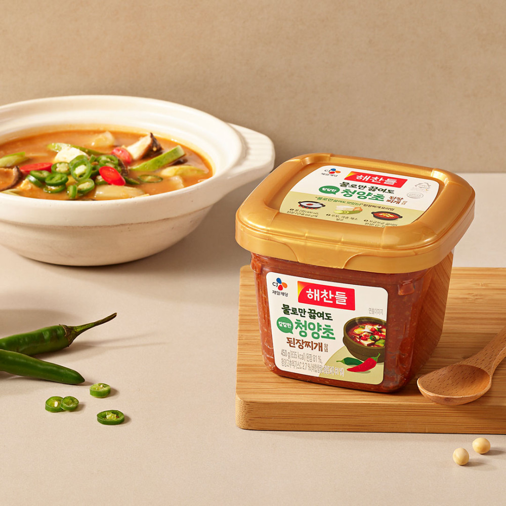 CJ제일제당 해찬들 100% 국산된장 450g 450G x 1EA 썸네일 3