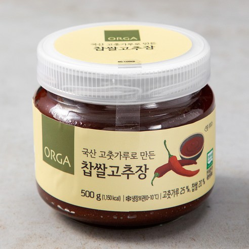 (주)율곡 찹쌀고추장 500g x 1개 썸네일 2
