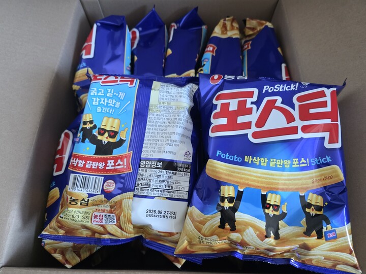 (주)농심 포스틱 84G 썸네일 2