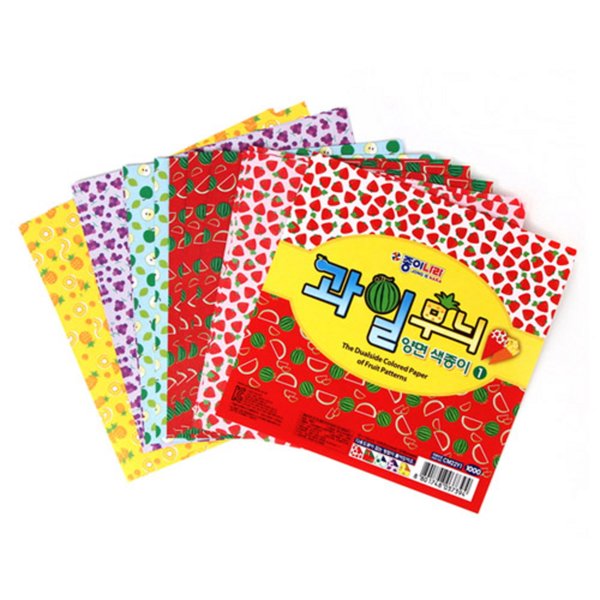 양면색종이(꽃무늬)24매 썸네일 3