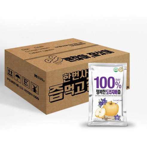 성문농장 김진배의따뜻한세상이야기 성문도라지배즙 1박스 120ml 50포 6000G x 1EA 썸네일 3