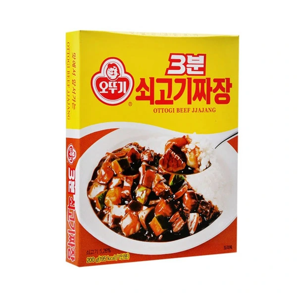 오뚜기 3분쇠고기짜장200G*2 - PAPER BOX 썸네일 2
