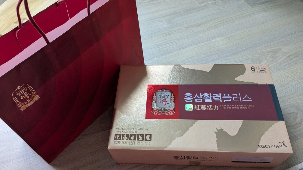 KGC인삼공사 정관장 2014년 홍삼활력 40ML x 30개 썸네일 3