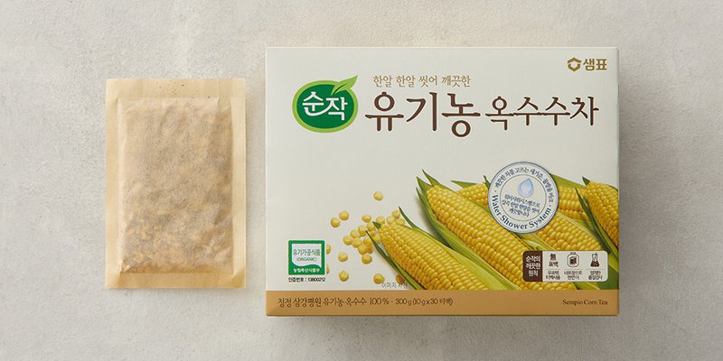 웰빙플러스 유기농옥수수차 150g 썸네일 3