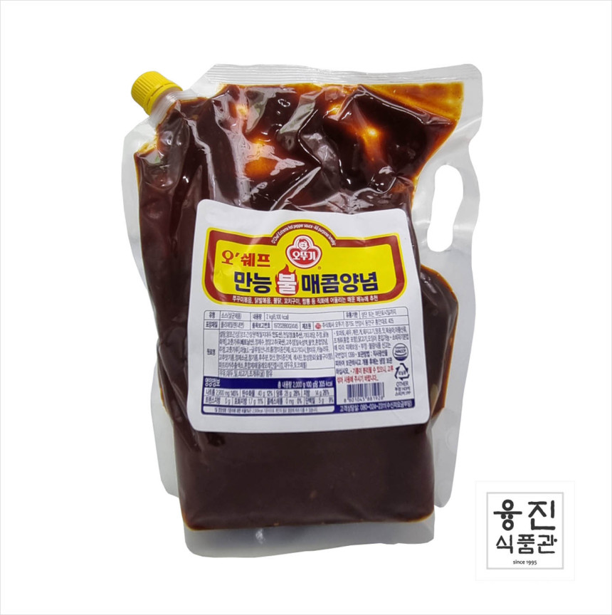 오뚜기 통닭양념매운맛3600G - CAN 썸네일 2