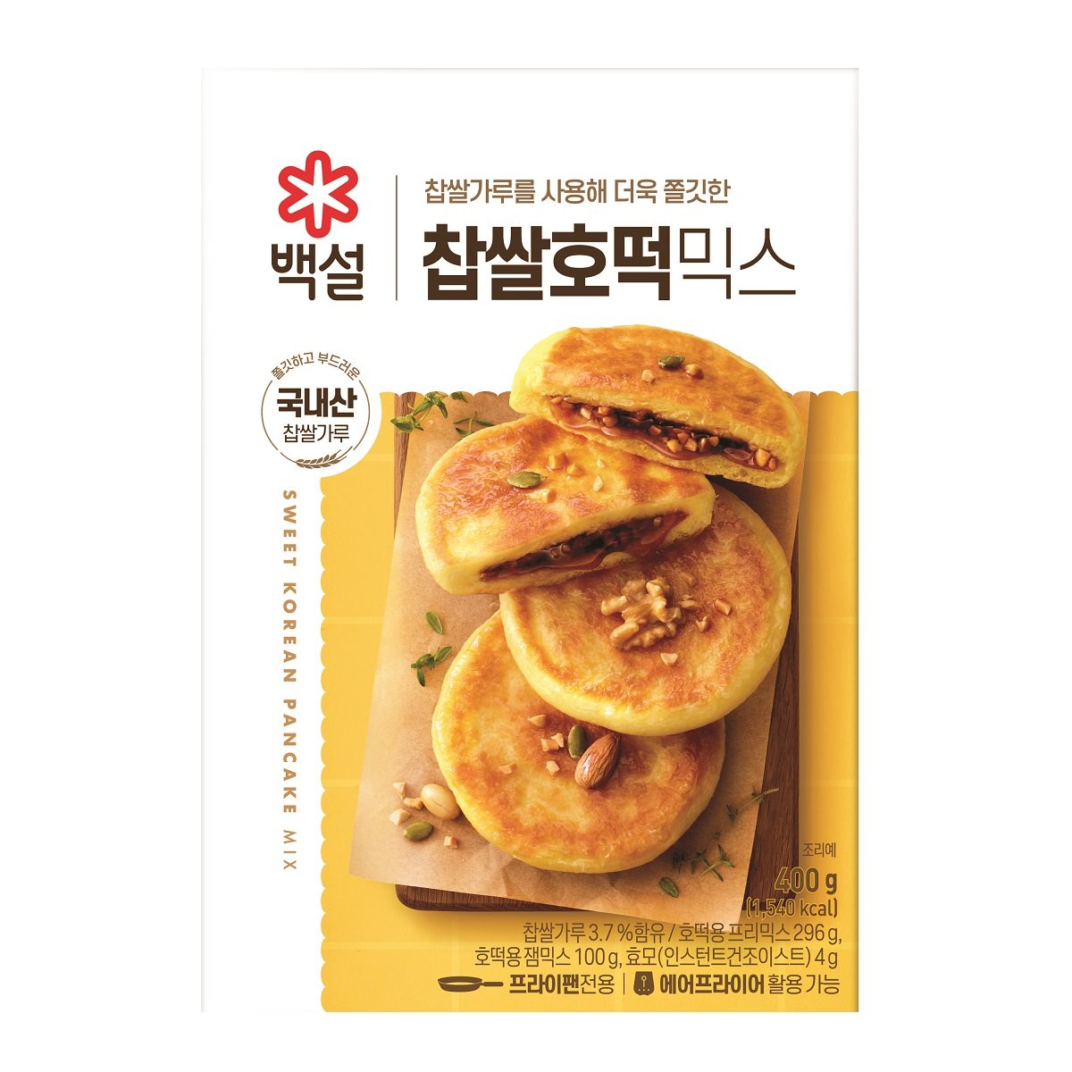 백설우리밀찹쌀호떡믹스 400g 썸네일 2
