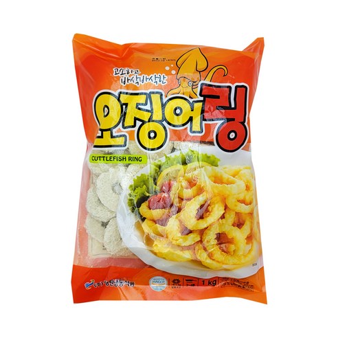 맛깔지기 오징어링 1 kg 썸네일 2