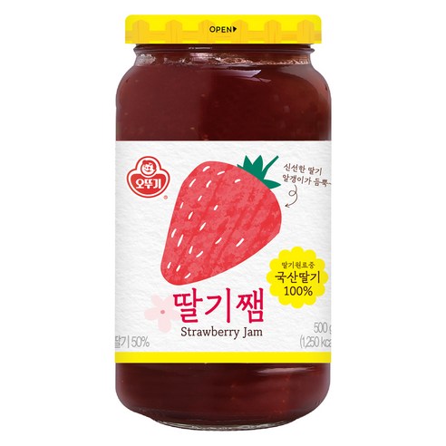 오뚜기 유기농 딸기쨈 기획 썸네일 2