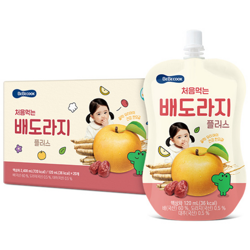 ㈜대건내츄럴 야채세상과일나라 120ML 썸네일 3