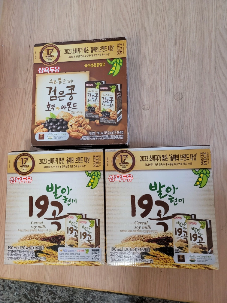 삼육식품 삼육두유 발아현미19곡 190G x 24EA 썸네일 3
