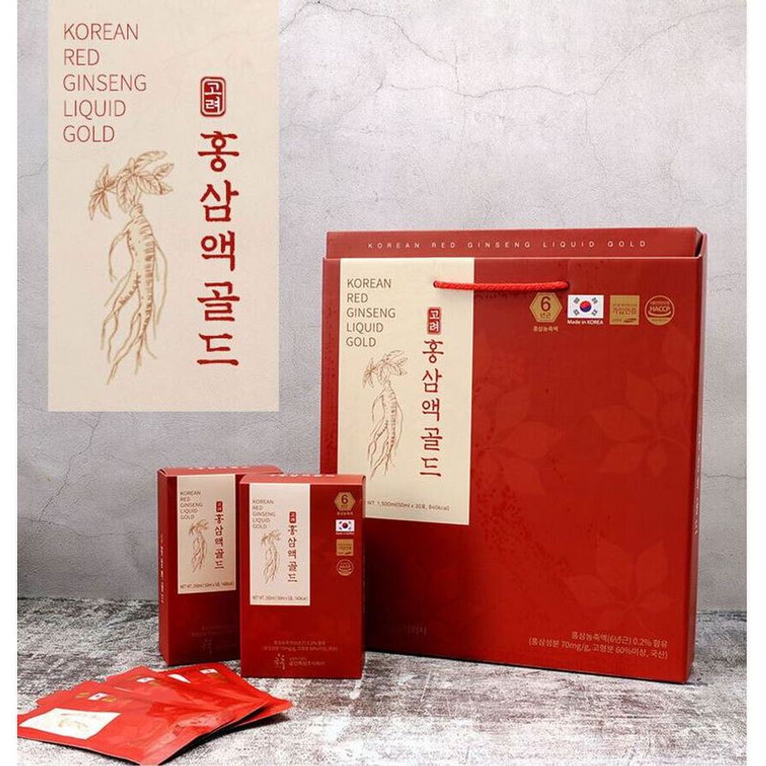 한국생명공학(주) 6년근 홍삼액 80ml 썸네일 2
