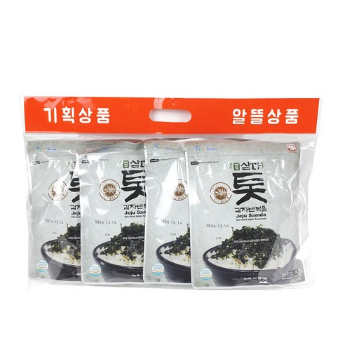 한국 고소하고 바삭한 서천김 144G x 8EA 썸네일 2