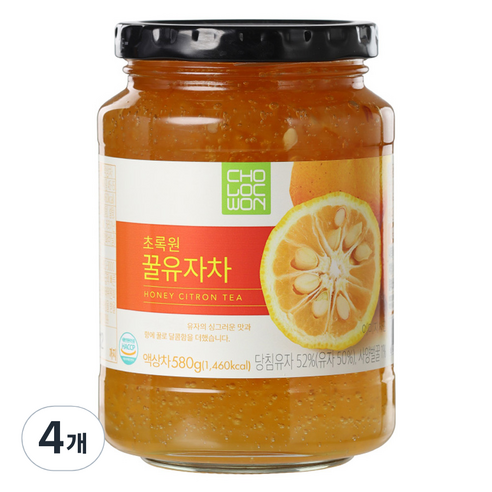 초록원 꿀모과차 580g 썸네일 3