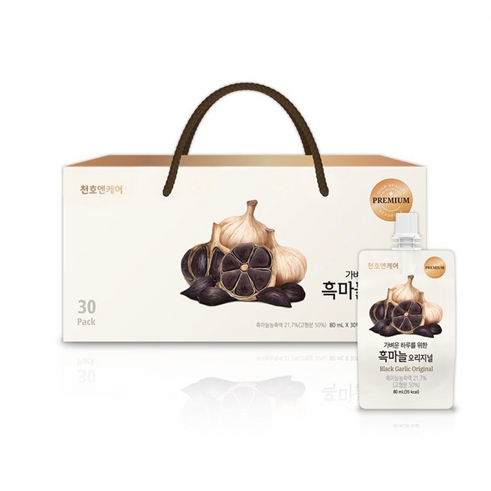 남해섬흑마늘진액 80ml*12팩 썸네일 3