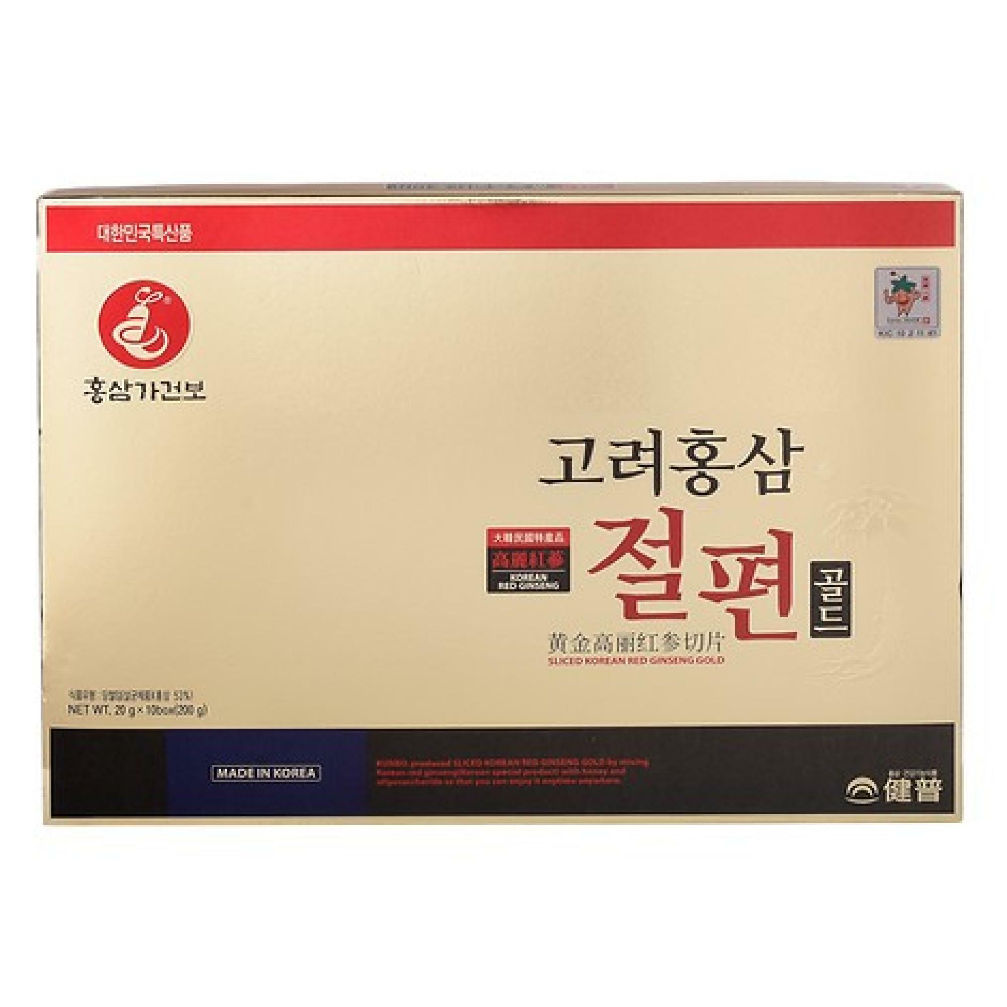 고려홍삼절편골드 20g*10 썸네일 2