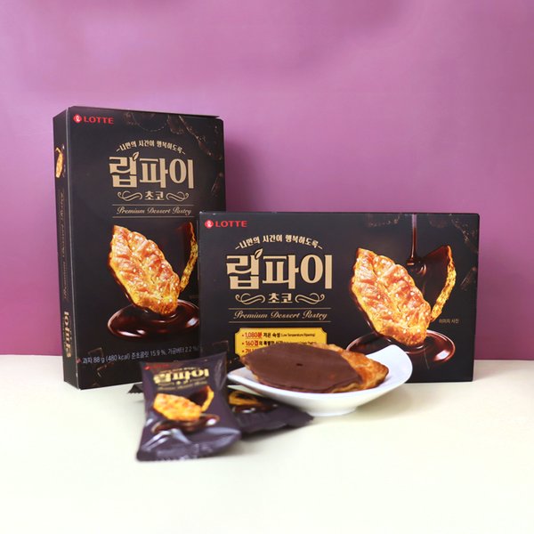 롯데 비밀리치카라멜초코 60G 썸네일 2